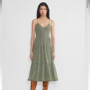 Aritzia Wilfred Tuberose Dress Smoky Sage - NWOT